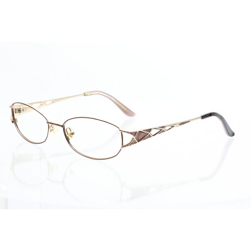 Tura MOD.579 BRN 53-17-135mm Eyeglasses FRAMES ONLY - FAIR CONDITION